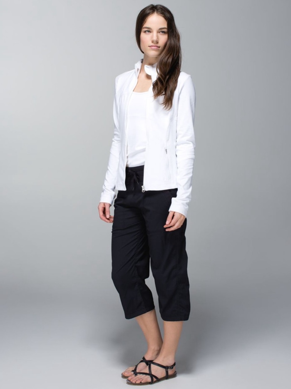 Lululemon Dance Studio Crop Pant Jogger Unlined Black Women’s Size 8